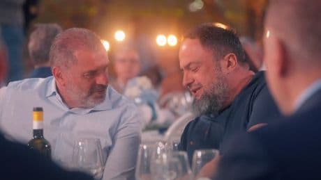 Ange Postecoglou seen at event with Evangelos Marinakis weeks before Nottingham Forest appointment
