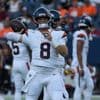 Jarrett Stidham hits Troy Franklin for pair of touchdowns as Broncos roll over Cardinals 27-7