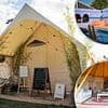 Glasto in style! The £28,999 tipi for glamorous festival goers with helicopters (to avoid the pesky traffic), cutting edge wellness space and IV infusions