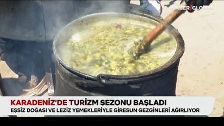 Karadeniz’de turizm sezonu başladı