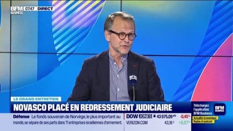 "C'est une mauvaise nouvelle": Bruno Jacquemin, délégué général de l'A3M Alliance Minerais, revient sur le redressement judiciaire de Novasco