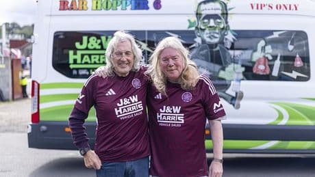 ON THE ROAD: Rose in full bloom and ready to rock at senior level thanks to the devotion of fans and an ambition to be the best small club in Scotland