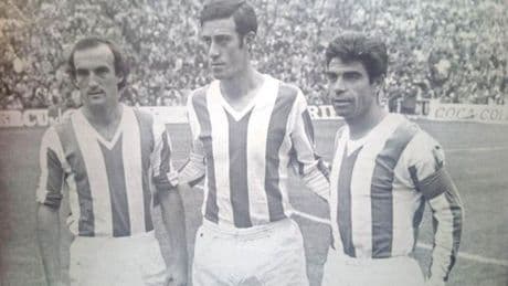 El Córdoba CF logró el primer punto de su historia en Gijón en Primera y con Del Bosque, Sanchís y Fermín en la plantilla