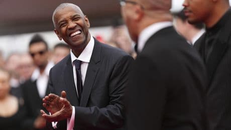 Denzel Washington receives surprise honorary Palme d'Or at Cannes premiere for 'Highest 2 Lowest'