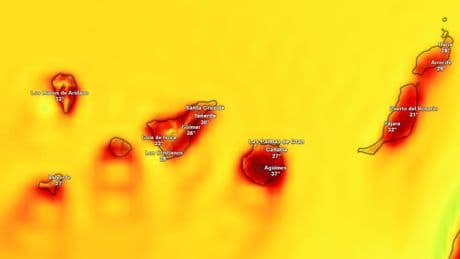 Alerta por temperaturas extremas en Canarias: el calor asfixiante aterriza en las islas con termómetros de hasta 40 ºC