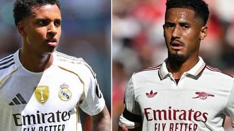 Arsenal reject huge Real Madrid 'swap transfer' offer for William Saliba