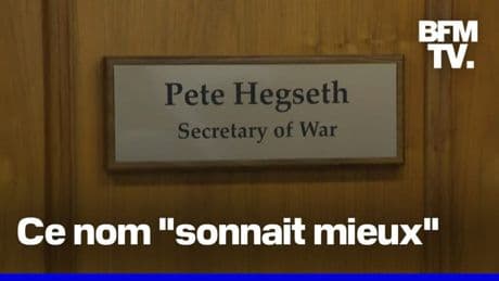 États-Unis: Donald Trump renomme le ministère américain de la Défense en ministère de la Guerre