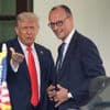 Antrittsbesuch: Trump begrüßt Merz - „sehr respektierter Mann“