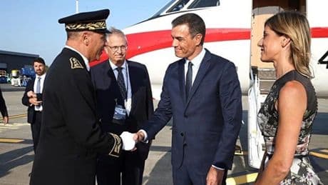 Una avería en pleno vuelo del Falcon obliga a Sánchez a cancelar su viaja Paris para reunirse con Zelenski