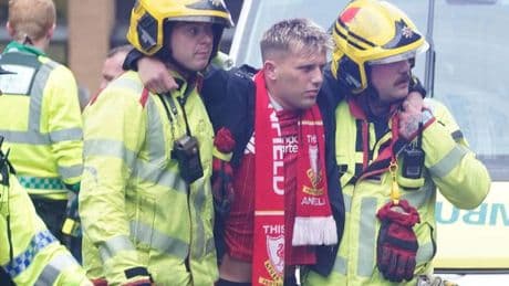 Liverpool parade crash victim recalls moment he put hands up to tell car 'stop'