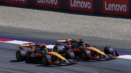 Con Norris y Piastri o con Martín y Aprilia, el "contrato es el contrato" de Ecclestone manda