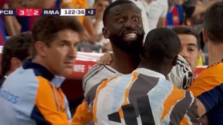 Real Madrid-speler Antonio Rüdiger spreekt vol schaamte over idioot gedrag richting arbiter in bekerfinale tegen FC Barcelona: ’Totaal over de top’