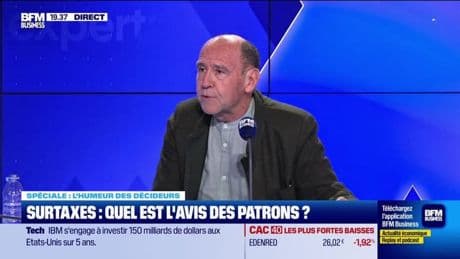 Surtaxes : quel est l'avis des patrons ? - 28/04