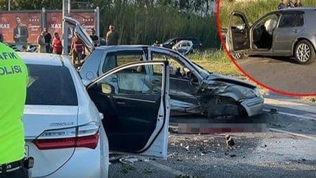 Fethiye'de feci kaza! 2 otomobil çarpıştı: 1 ölü, 3 yaralı