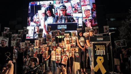 ‘ Every airstrike could cost him his life’: Families of Israeli hostages plead for end to war