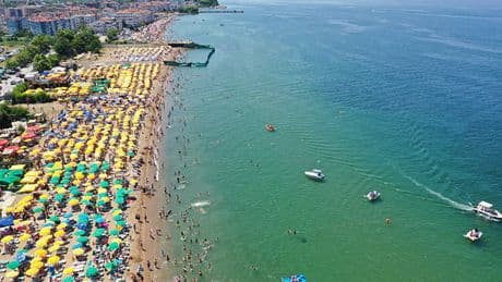 Yalova ve Bursa'da deniz suyu sıcaklıkları