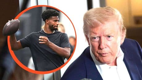 Katastrophe für Quarterback-Talent - Trump mischt sich in NFL-Draft ein!