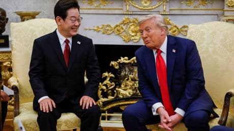 Trump tells South Korean president he’d like to reconnect with dictator Kim Jong Un: ‘Very great relationship’