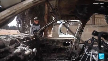 Syria: Israel strikes near Damascus presidential palace over Druze violence