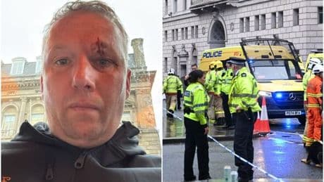 Liverpool fan knocked unconscious by parade car sends thanks to emergency services