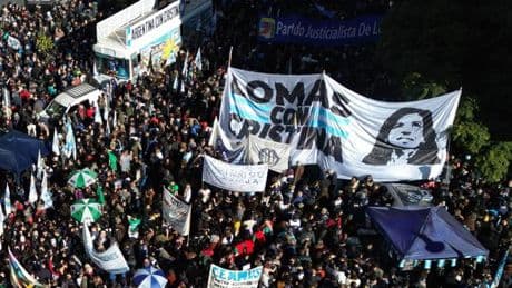 Manifestations de soutien à Cristina Kirchner : “Un nouveau jalon pour le péronisme”
