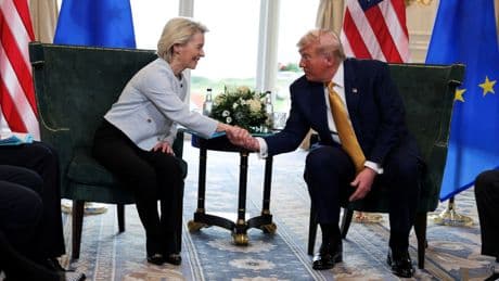 US and EU agree trade deal - with bloc facing 15% tariffs on goods into America