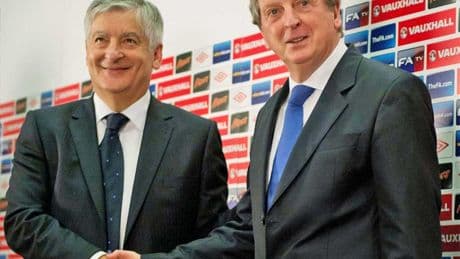 Roy Hodgson is the toast of a proud FA, just don't mention Harry Redknapp