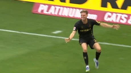 Last-Minute-Wahnsinn – Hier führt Bülter den 1. FC Köln zum ersten Saisonsieg