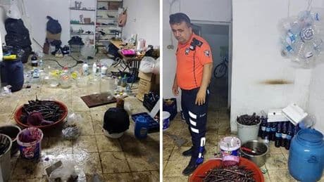 Tuvaletten sızan su üretim alanına karışıyordu... Mide bulandıran imalathaneye mühür!