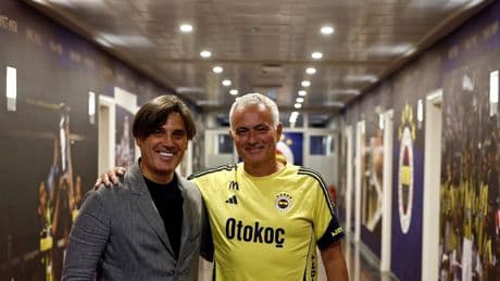 Vincen Montella Jose Mourinho'yu ziyaret etti