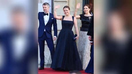 Isabella von Dänemark: Eleganter Auftritt im funkelnden Ballkleid
