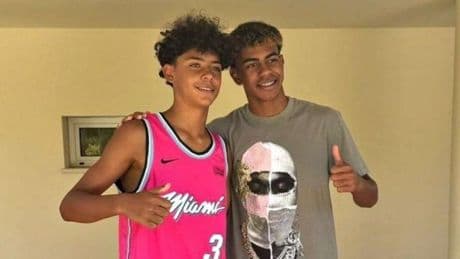El hijo de Cristiano Ronaldo sigue dando pasos