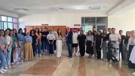 Sendika düşmanı patron PAÜ’de ÇEKO öğrencilerine ders verdi!