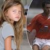 Model who was once dubbed 'the world's most beautiful girl' has a famous footballer father who played in the Premier League