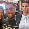 Rebekah Vardy spotted drinking with Leicester City fans as she cheers on footballer husband Jamie in first appearance since agreeing to pay Coleen Rooney £1.1MILLION Wagatha Christie settlement