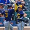 Joey Ortiz hits tiebreaking slam and Brewers beat reeling Mets 7-2 in 1st game of twinbill