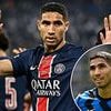 Fans shocked by Achraf Hakimi's surprise act after scoring in the Champions League final