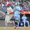 Bryce Harper homers in first at-bat in return to Phillies' lineup after 5 game absence