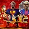 Lamine Yamal mural is vandalised with brutal dwarf slur after Barcelona star's controversial 18th birthday party antics with scantily-clad models