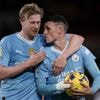 Phil Foden is vol lof over Kevin De Bruyne en belooft Napoli-fans: “Jullie gaan veel plezier aan hem beleven”