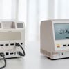 Dock für Mac mini M4 im klassischen Macintosh-Design und Screen