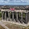 National Trust takes down large Union flag flown from historic Grade I listed monument - after it was put there 'without permission'