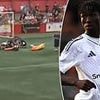 Man United issue update on highly-rated youth star, 19, after he was rushed to hospital with horror head injury as match is abandoned