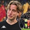 Fiorentina star Edoardo Bove breaks down in tears as he makes an emotional return just months after suffering cardiac arrest on the pitch