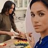 Meghan Markle admits she doesn't 'have time to cook everyday' but will make takeaways look as 'beautiful' as possible after attracting ridicule with her food presentation on Netflix show