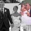 Moment Dani Dyer shared a passionate kiss with new husband Jarrod Bowen after saying 'I do' in unseen snap from their wedding day