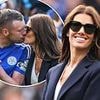 Rebekah Vardy puts on a brave face while supporting her husband Jamie at his football match after £1.4M payout for Coleen Rooney's legal costs