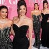 Eva Longoria wows in a glitzy strapless gown as she joins glamorous Lauren Sanchez at Cannes Gala after her bachelorette weekend in Paris