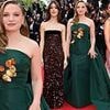 Mia Threapleton wows in a strapless green gown as she joins glamorous Eva Longoria and Daisy Edgar-Jones at The Phoenician Scheme's star-studded Cannes Film Festival premiere