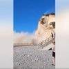 Un pan de falaise s'effondre près de la plage des Petites-Dalles, en Seine-Maritime, sans faire de blessé